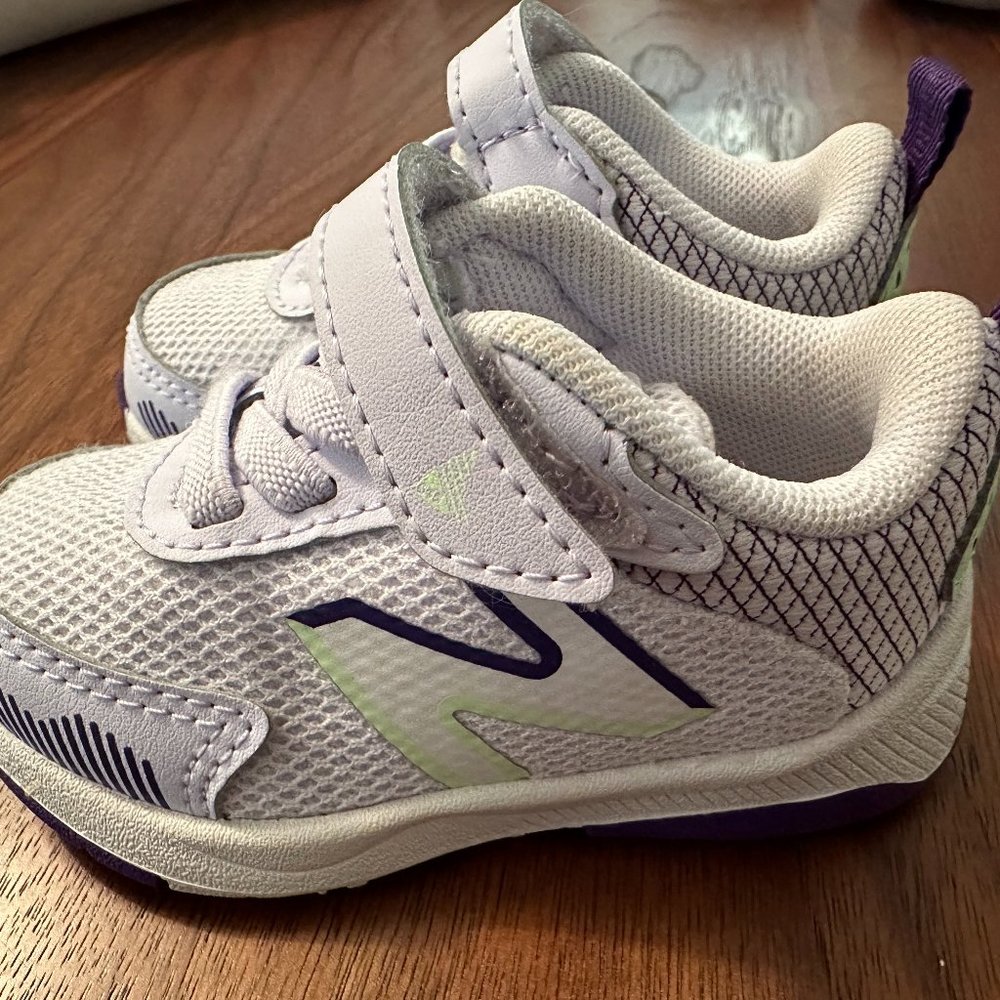 Adorable Purple New Balance Sneakers Baby/Toddler Size 3